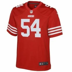 Nike Youth Fred Warner Scarlet San Francisco 49ers Game Jersey -Fanatics DSCO1148320108 2946 ALT2