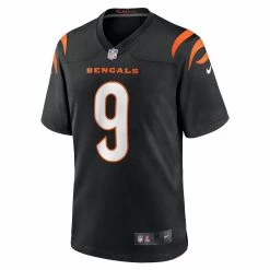 Men's Nike Joe Burrow Black Cincinnati Bengals Game Jersey 8 Men's Nike Joe Burrow Black Cincinnati Bengals Game Jersey -Fanatics DSCO1148320871 1007 ALT2