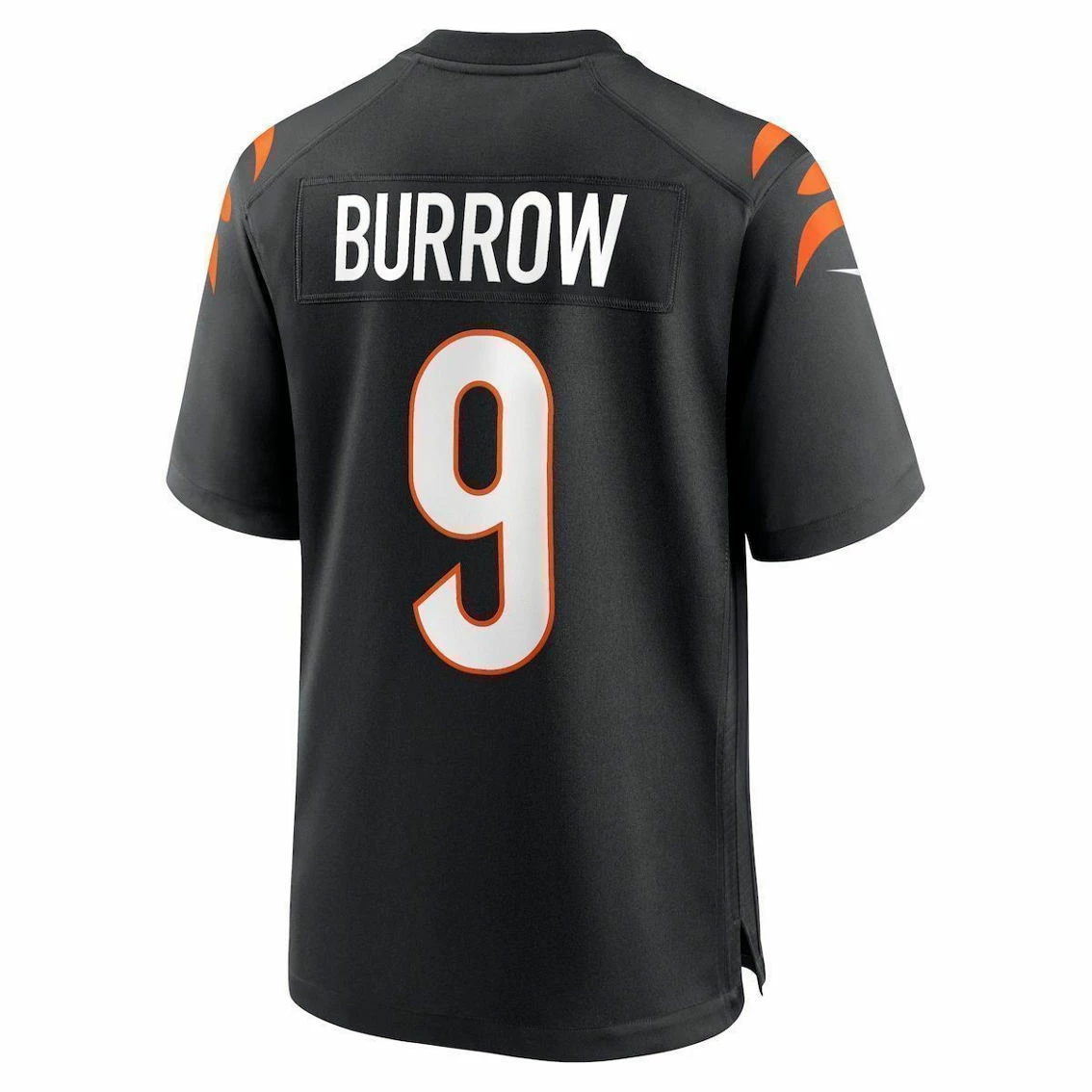 Men's Nike Joe Burrow Black Cincinnati Bengals Game Jersey 6 Men's Nike Joe Burrow Black Cincinnati Bengals Game Jersey - Image 4