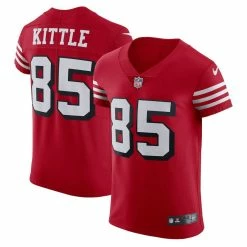 Nike Men's George Kittle Scarlet San Francisco 49ers Alternate Vapor Elite Jersey 7 Nike Men's George Kittle Scarlet San Francisco 49ers Alternate Vapor Elite Jersey -Fanatics DSCO1148321435 2910 ALT1