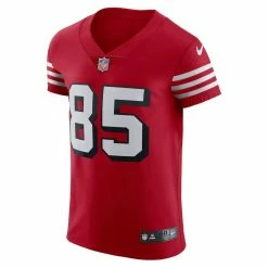 Nike Men's George Kittle Scarlet San Francisco 49ers Alternate Vapor Elite Jersey 8 Nike Men's George Kittle Scarlet San Francisco 49ers Alternate Vapor Elite Jersey -Fanatics DSCO1148321435 2910 ALT2