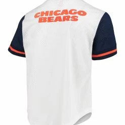 Mitchell & Ness Men's White Chicago Bears Fashion Mesh V-Neck T-Shirt 9 Mitchell & Ness Men's White Chicago Bears Fashion Mesh V-Neck T-Shirt -Fanatics DSCO1148321478 3550 ALT3