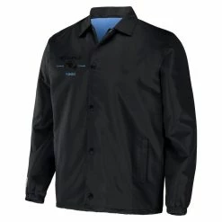 Staple Men's NFL X Black Tennessee Titans Coaches Full-Snap Jacket 8 Staple Men's NFL X Black Tennessee Titans Coaches Full-Snap Jacket -Fanatics DSCO1148322173 1007 ALT2