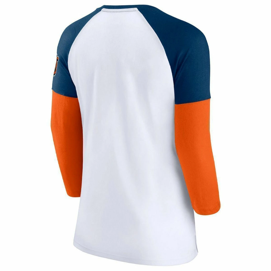 Fanatics Branded Women's White/Navy Chicago Bears Durable Raglan 3/4-Sleeve T-Shirt 6 Fanatics Branded Women's White/Navy Chicago Bears Durable Raglan 3/4-Sleeve T-Shirt - Image 4