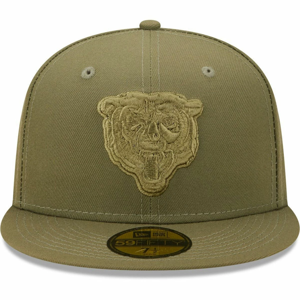 New Era Men's Olive Chicago Bears Color Pack 59FIFTY Fitted Hat 5 New Era Men's Olive Chicago Bears Color Pack 59FIFTY Fitted Hat - Image 3