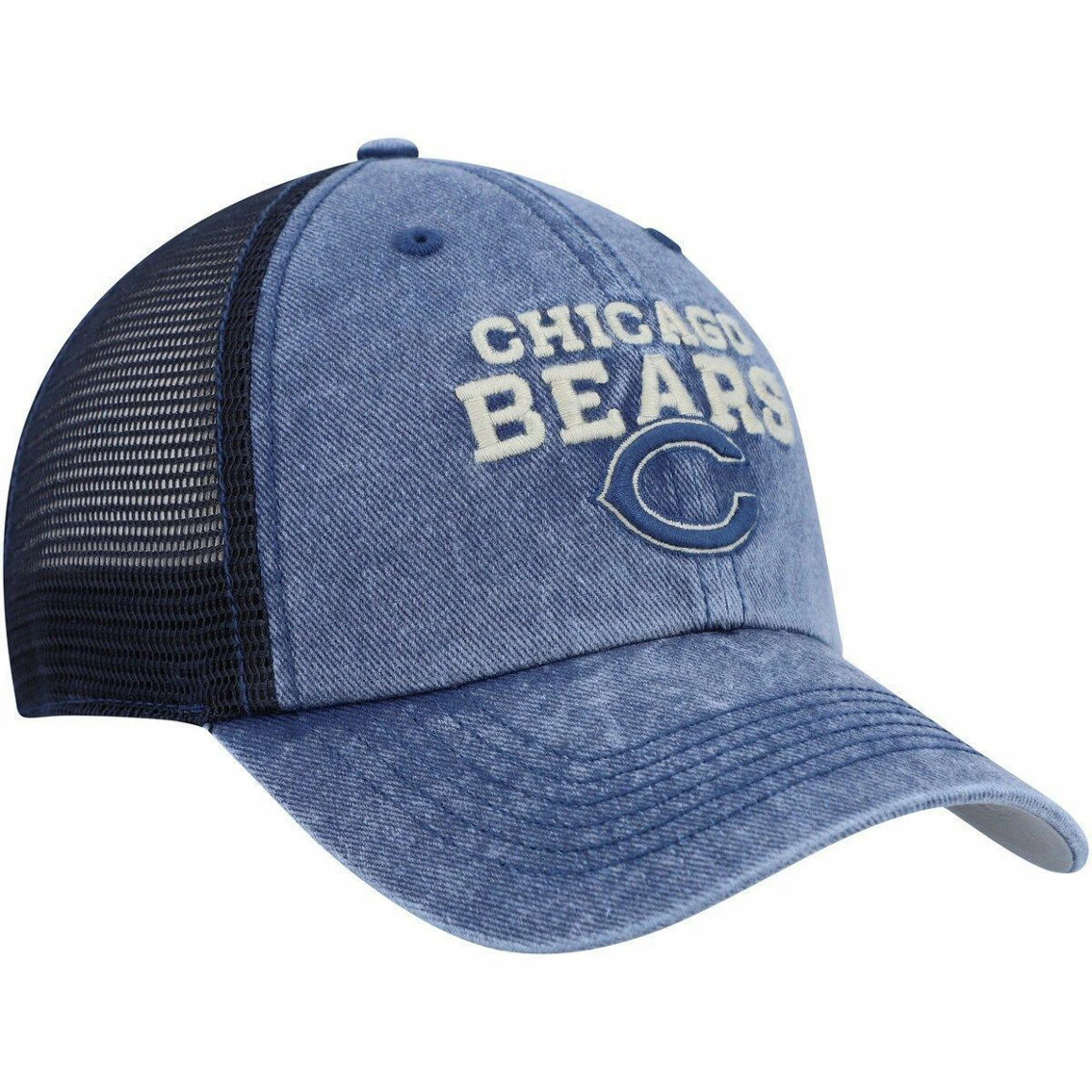 '47 Men's Navy Chicago Bears Drumlin Trucker Clean Up Snapback Hat 6 '47 Men's Navy Chicago Bears Drumlin Trucker Clean Up Snapback Hat - Image 4