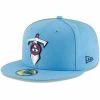 New Era Men's Light Blue Tennessee Titans Omaha 59FIFTY Hat 1 New Era Men's Light Blue Tennessee Titans Omaha 59FIFTY Hat -Fanatics DSCO1148322990 1191