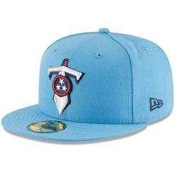 New Era Men's Light Blue Tennessee Titans Omaha 59FIFTY Hat