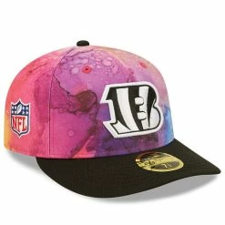 New Era Men's Pink/Black Cincinnati Bengals 2022 NFL Crucial Catch Low 59FIFTY Fitted Hat 7 New Era Men's Pink/Black Cincinnati Bengals 2022 NFL Crucial Catch Low 59FIFTY Fitted Hat -Fanatics DSCO1148325648 2518 ALT1