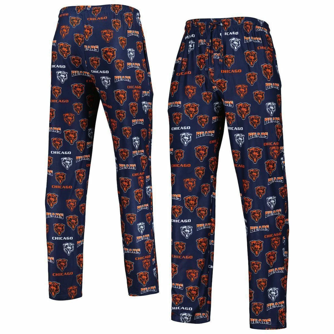 Men's Concepts Sport Navy Chicago Bears Breakthrough Allover Print Knit Sleep Pants 3 Men's Concepts Sport Navy Chicago Bears Breakthrough Allover Print Knit Sleep Pants