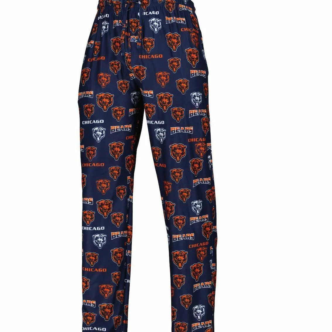 Men's Concepts Sport Navy Chicago Bears Breakthrough Allover Print Knit Sleep Pants 5 Men's Concepts Sport Navy Chicago Bears Breakthrough Allover Print Knit Sleep Pants - Image 3