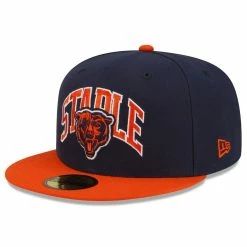 New Era X Staple Men's New Era Navy/Orange Chicago Bears NFL X Staple Collection 59FIFTY Fitted Hat 9 New Era X Staple Men's New Era Navy/Orange Chicago Bears NFL X Staple Collection 59FIFTY Fitted Hat -Fanatics DSCO1148325884 ANGEBL ALT3