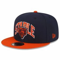 New Era X Staple Men's Navy/Orange Chicago Bears NFL X Collection 9FIFTY Snapback Adjustable Hat 9 New Era X Staple Men's Navy/Orange Chicago Bears NFL X Collection 9FIFTY Snapback Adjustable Hat -Fanatics DSCO1148326136 ANGEBL ALT3