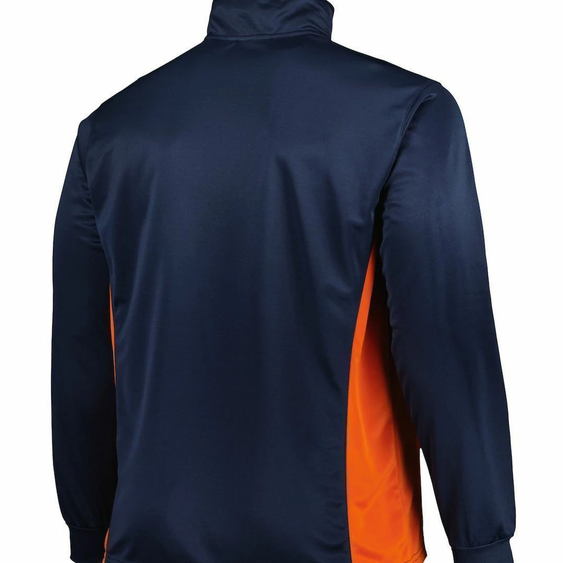 Profile Men's Navy Chicago Bears Big & Tall Quarter-Zip Top 5 Profile Men's Navy Chicago Bears Big & Tall Quarter-Zip Top - Image 4