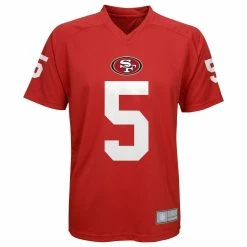 Outerstuff Youth Trey Lance Scarlet San Francisco 49ers Performance Name & Number Raglan V-Neck T-Shirt 8 Outerstuff Youth Trey Lance Scarlet San Francisco 49ers Performance Name & Number Raglan V-Neck T-Shirt -Fanatics DSCO1149757903 2946 ALT2