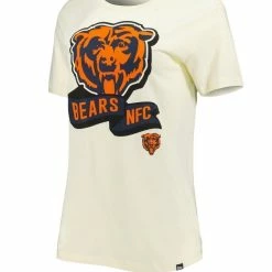 Women's New Era Cream Chicago Bears Chrome Sideline T-Shirt -Fanatics DSCO1150315973 6662 ALT2