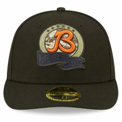 New Era Men's Black Chicago Bears 2022 Salute To Service Low 59FIFTY Fitted Hat 8 New Era Men's Black Chicago Bears 2022 Salute To Service Low 59FIFTY Fitted Hat -Fanatics DSCO1150331700 1007 ALT2