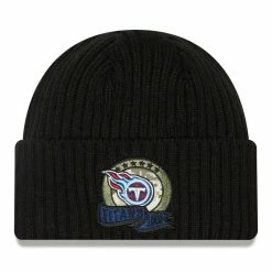 New Era Youth Black Tennessee Titans 2022 Salute To Service Knit Hat 6 New Era Youth Black Tennessee Titans 2022 Salute To Service Knit Hat -Fanatics DSCO1150331732 1007 ALT1