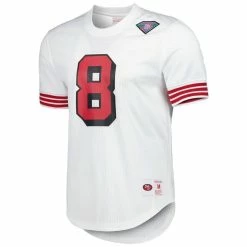 Mitchell & Ness Men's Steve Young White San Francisco 49ers Retired Player Name & Number Mesh Top 8 Mitchell & Ness Men's Steve Young White San Francisco 49ers Retired Player Name & Number Mesh Top -Fanatics DSCO1150450496 3550 ALT2