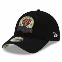 Men's New Era Black Chicago Bears 2022 Salute To Service 9TWENTY Adjustable Hat -Fanatics DSCO1150497988 1007 ALT3