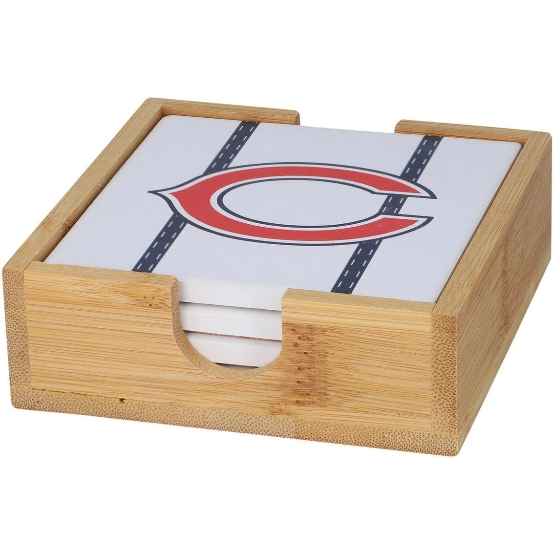 The Memory Company Chicago Bears Team Uniform Coaster Set 3 The Memory Company Chicago Bears Team Uniform Coaster Set
