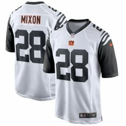 Nike Men's Joe Mixon White Cincinnati Bengals Alternate Game Jersey