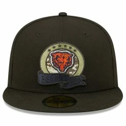 New Era Men's Black Chicago Bears 2022 Salute To Service 59FIFTY Fitted Hat 8 New Era Men's Black Chicago Bears 2022 Salute To Service 59FIFTY Fitted Hat -Fanatics DSCO1150499301 1007 ALT2