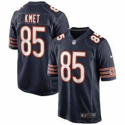 Nike Men's Cole Kmet Navy Chicago Bears Player Game Jersey
