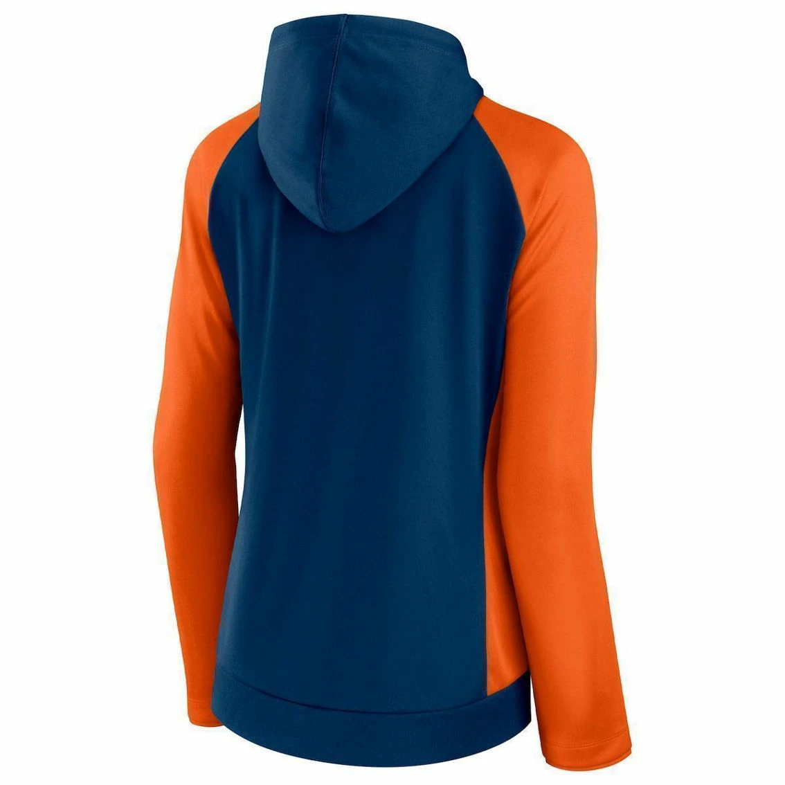 Fanatics Branded Women's Navy/Orange Chicago Bears End Around Raglan Full-Zip Hoodie 6 Fanatics Branded Women's Navy/Orange Chicago Bears End Around Raglan Full-Zip Hoodie - Image 4