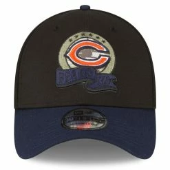 New Era Men's Black/Navy Chicago Bears 2022 Salute To Service 39THIRTY Flex Hat 8 New Era Men's Black/Navy Chicago Bears 2022 Salute To Service 39THIRTY Flex Hat -Fanatics DSCO1150499855 1007 ALT2