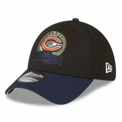 New Era Men's Black/Navy Chicago Bears 2022 Salute To Service 39THIRTY Flex Hat 9 New Era Men's Black/Navy Chicago Bears 2022 Salute To Service 39THIRTY Flex Hat -Fanatics DSCO1150499855 1007 ALT3