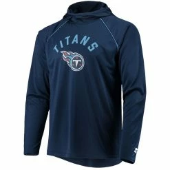 Starter Men's Navy Tennessee Titans Raglan Long Sleeve Hoodie T-Shirt 8 Starter Men's Navy Tennessee Titans Raglan Long Sleeve Hoodie T-Shirt -Fanatics DSCO1150991775 1320 ALT2
