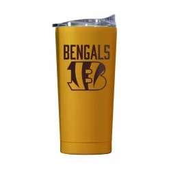 Logo Brands Cincinnati Bengals 20oz. Fashion Color Powdercoat Tumbler -Fanatics DSCO1151030179 3471 ALT1