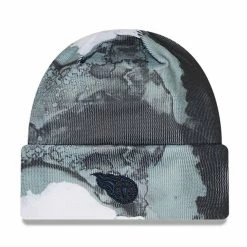 New Era Men's Black Tennessee Titans 2022 Sideline Ink Dye Tonal Cuffed Knit Hat 7 New Era Men's Black Tennessee Titans 2022 Sideline Ink Dye Tonal Cuffed Knit Hat -Fanatics DSCO1151030767 1007 ALT2