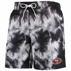 G-III Sports By Carl Banks Men's Black San Francisco 49ers Splash Volley Swim Shorts -Fanatics DSCO1151103504 1007 ALT2