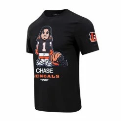 Pro Standard Men's Ja'Marr Chase Black Cincinnati Bengals Player Avatar Graphic T-Shirt 8 Pro Standard Men's Ja'Marr Chase Black Cincinnati Bengals Player Avatar Graphic T-Shirt -Fanatics DSCO1151103990 1007 ALT2