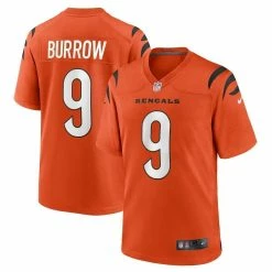 Nike Men's Joe Burrow Orange Cincinnati Bengals Alternate Game Jersey 7 Nike Men's Joe Burrow Orange Cincinnati Bengals Alternate Game Jersey -Fanatics DSCO1151104064 2294 ALT1