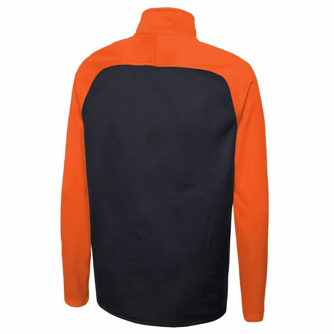 New Era Men's Navy Chicago Bears Combine Authentic O-Line Raglan Half-Zip Jacket 6 New Era Men's Navy Chicago Bears Combine Authentic O-Line Raglan Half-Zip Jacket - Image 4