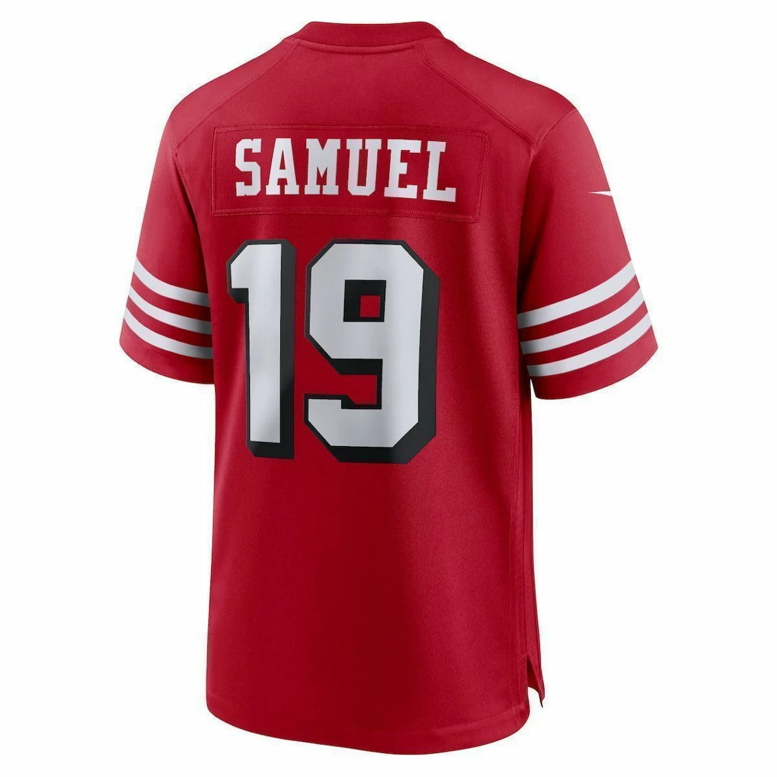 Nike Men's Deebo Samuel Scarlet San Francisco 49ers Alternate Player Game Jersey 6 Nike Men's Deebo Samuel Scarlet San Francisco 49ers Alternate Player Game Jersey - Image 4