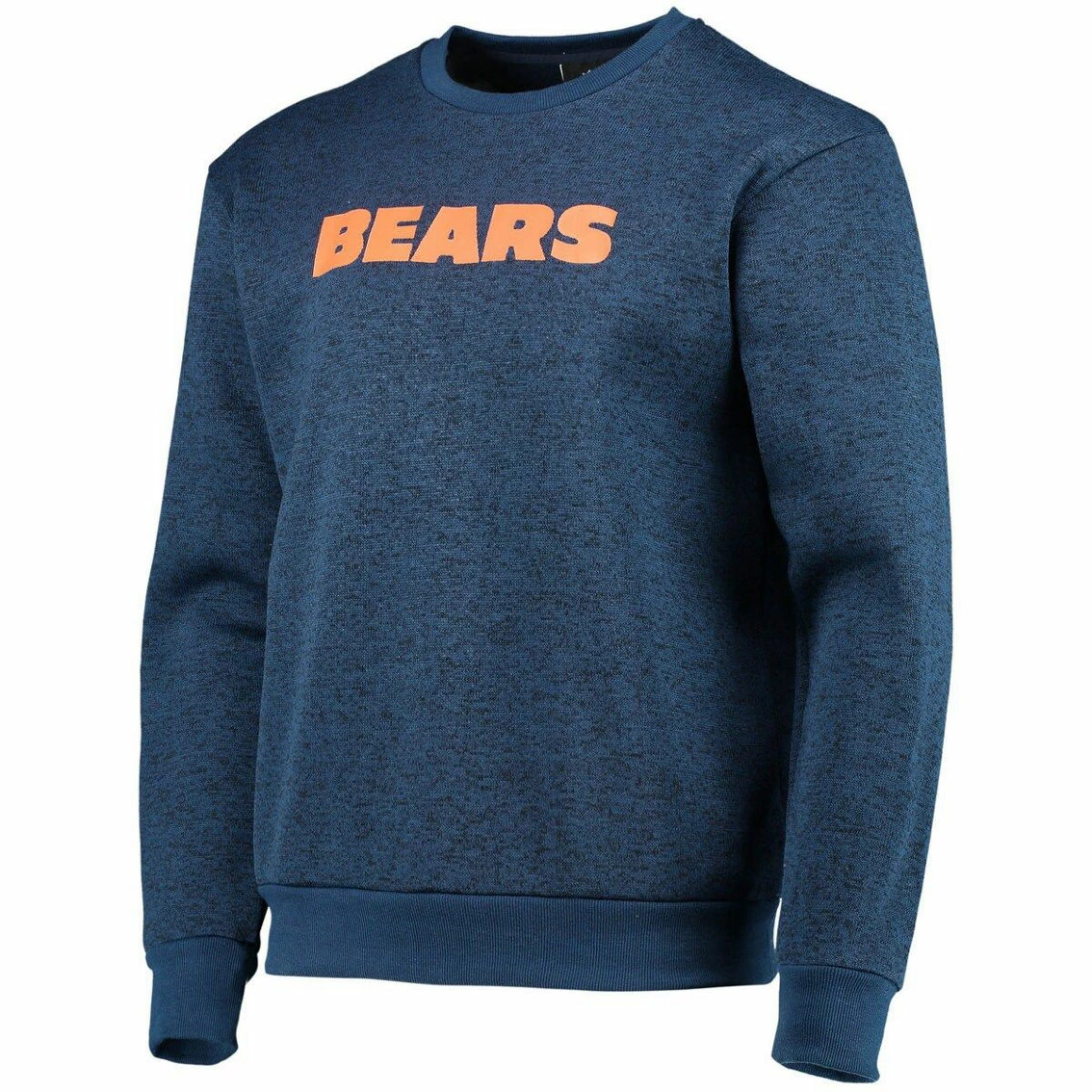 FOCO Men's Navy Chicago Bears Colorblend Pullover Sweater 5 FOCO Men's Navy Chicago Bears Colorblend Pullover Sweater - Image 3