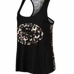 Majestic Threads Women's Threads Black San Francisco 49ers Leopard Racerback Tank Top 8 Majestic Threads Women's Threads Black San Francisco 49ers Leopard Racerback Tank Top -Fanatics DSCO1151350384 1007 ALT2