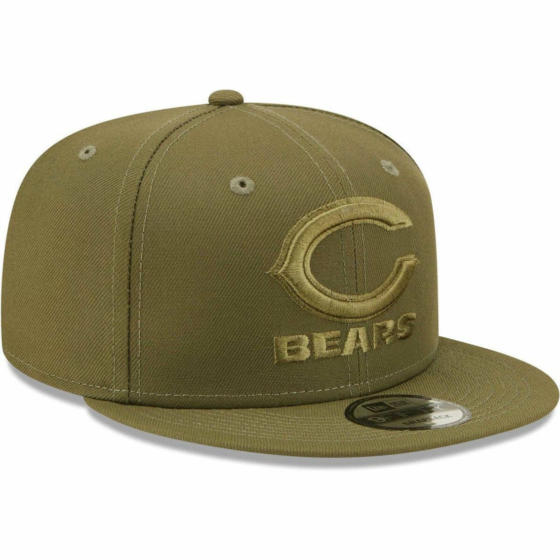 New Era Men's Olive Chicago Bears Color Pack 9FIFTY Snapback Hat 6 New Era Men's Olive Chicago Bears Color Pack 9FIFTY Snapback Hat - Image 4