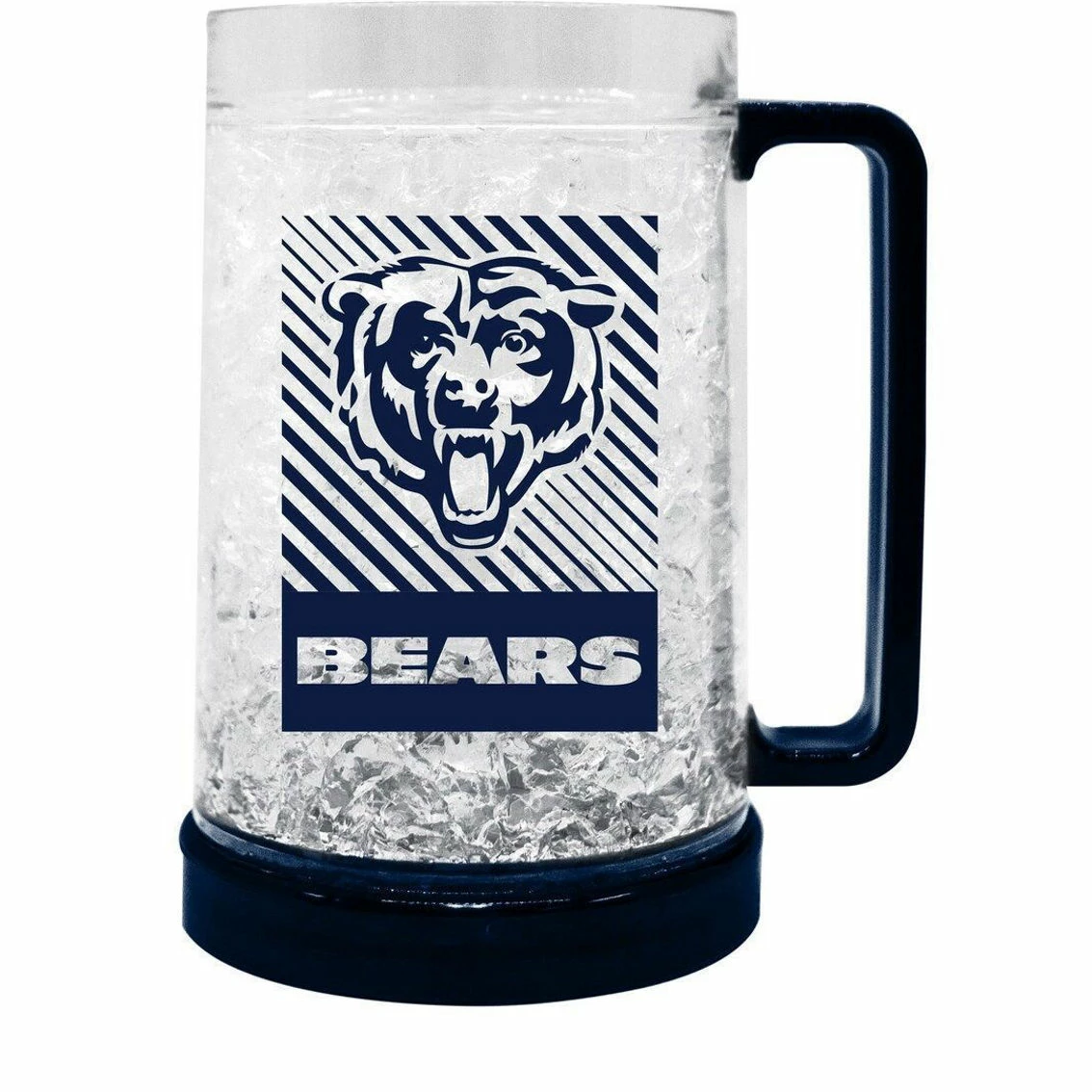Logo Brands Chicago Bears 16oz. Wordmark Freezer Mug 4 Logo Brands Chicago Bears 16oz. Wordmark Freezer Mug - Image 2