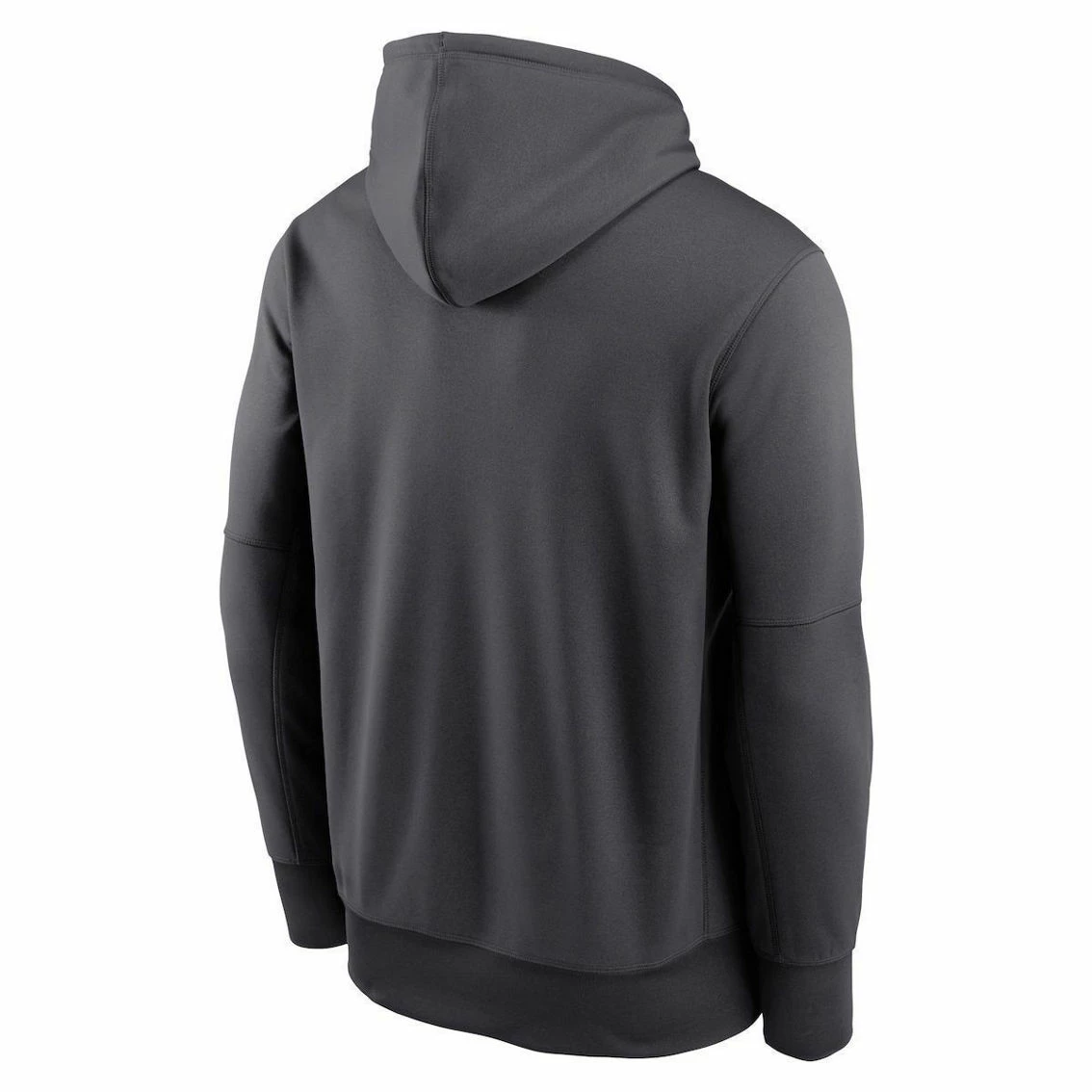 Nike Men's Anthracite San Francisco 49ers Prime Logo Name Split Pullover Hoodie 6 Nike Men's Anthracite San Francisco 49ers Prime Logo Name Split Pullover Hoodie - Image 4