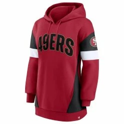 Fanatics Branded Women's Scarlet/Black San Francisco 49ers Lock It Down Pullover Hoodie 8 Fanatics Branded Women's Scarlet/Black San Francisco 49ers Lock It Down Pullover Hoodie -Fanatics DSCO1151351437 EH7S ALT2