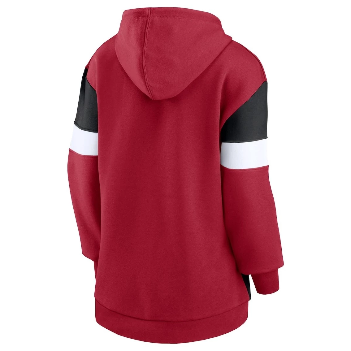 Fanatics Branded Women's Scarlet/Black San Francisco 49ers Lock It Down Pullover Hoodie 6 Fanatics Branded Women's Scarlet/Black San Francisco 49ers Lock It Down Pullover Hoodie - Image 4