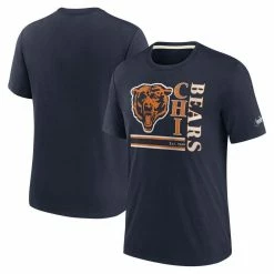 Nike Men's Navy Chicago Bears Wordmark Logo Tri-Blend T-Shirt 7 Nike Men's Navy Chicago Bears Wordmark Logo Tri-Blend T-Shirt -Fanatics DSCO1151351442 1320 ALT1