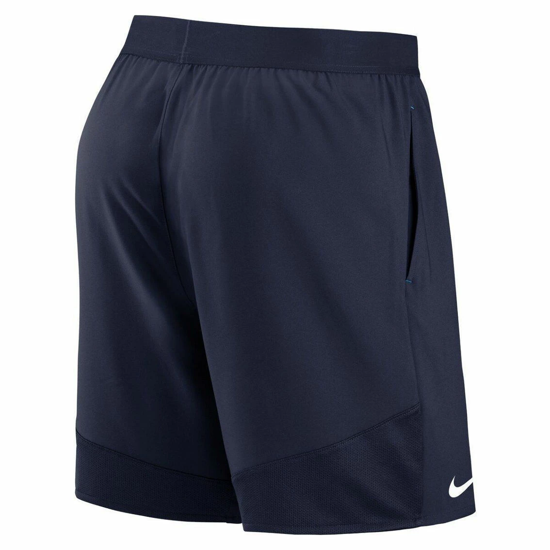 Nike Men's Navy Tennessee Titans Stretch Woven Shorts 6 Nike Men's Navy Tennessee Titans Stretch Woven Shorts - Image 4