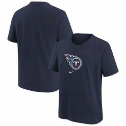 Nike Preschool Navy Tennessee Titans Team Wordmark T-Shirt