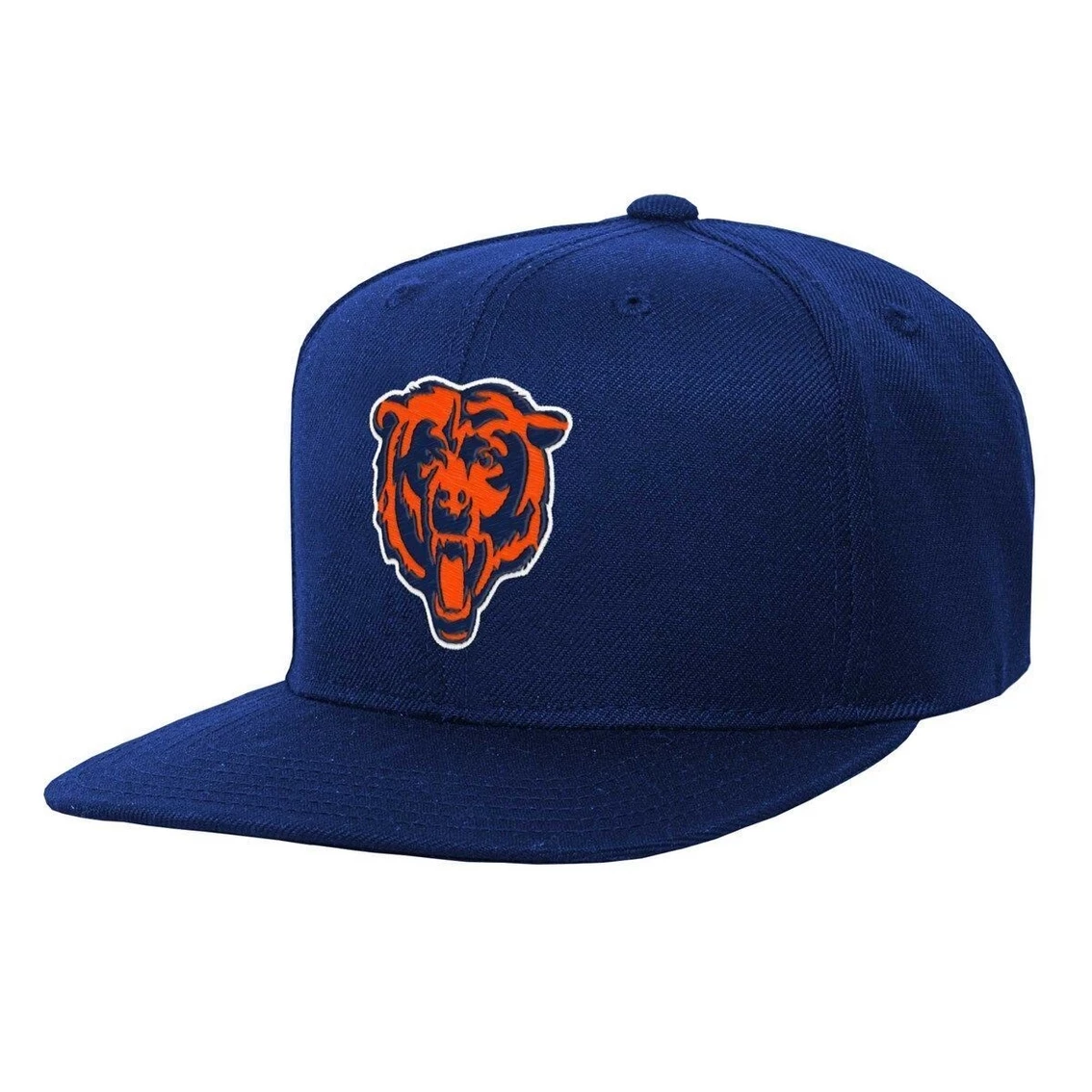 Mitchell & Ness Youth Navy Chicago Bears Gridiron Classics Ground Snapback Hat 4 Mitchell & Ness Youth Navy Chicago Bears Gridiron Classics Ground Snapback Hat - Image 2